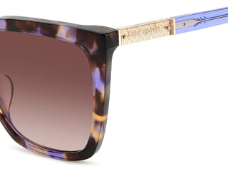 Kate Spade MARLOWE/G/S women Havana Squared Sunglasses