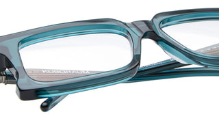 Kuboraum MASKE D74 unisex Green Rectangle Eyeglasses