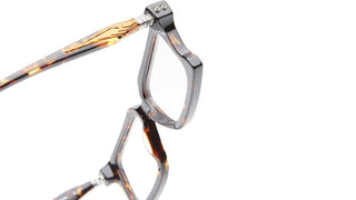 Kuboraum MASKE D74 unisex Havana Rectangle Eyeglasses