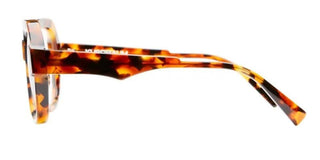 Kuboraum Maske K37 Unisex Havana Geometric Eyeglasses