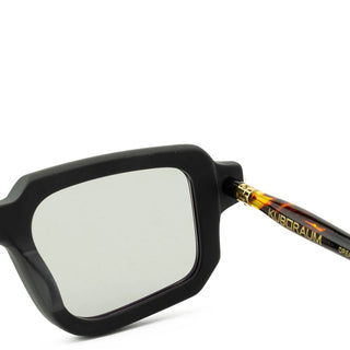 Kuboraum MASKE P23 SUN unisex Black Rectangle Sunglasses