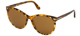 Tom Ford MAXIM FT 0787 women Havana Cat Eye Sunglasses
