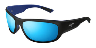 Maui Jim Ma'ukele Mj0682s Men Black Squared Sunglasses