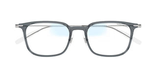 Montblanc MB0100S men Grey Squared Sunglasses