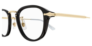 Montblanc MB0336O men Black Round Eyeglasses