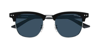 Montblanc MB0382S men Grey Squared Sunglasses