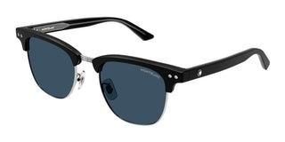 Montblanc MB0382S men Grey Squared Sunglasses