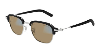 Montblanc MB0390S men Black Squared Sunglasses
