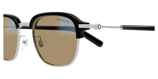 Montblanc MB0390S men Black Squared Sunglasses