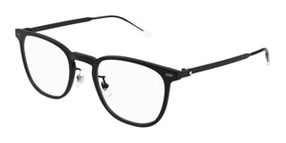 Montblanc MB0393ON men Black Squared Eyeglasses