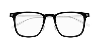 Montblanc MB0395ON men Black Squared Eyeglasses
