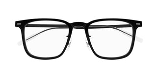 Montblanc MB0395ON men Black Squared Eyeglasses