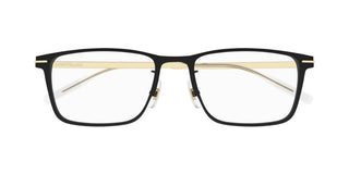 Montblanc MB0396ON men Black Squared Eyeglasses