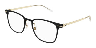 Montblanc MB0397ON men Black Squared Eyeglasses