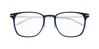 Montblanc MB0397ON men Blue Squared Eyeglasses
