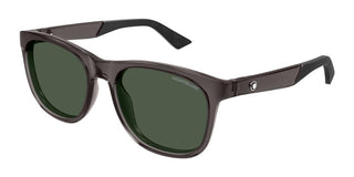 Montblanc Mb0400s Men Grey Squared Sunglasses