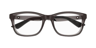 Montblanc MB0401O men Grey Squared Eyeglasses