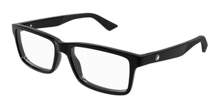 Montblanc MB0402O men Black Squared Eyeglasses