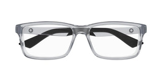 Montblanc MB0402O men Grey Squared Eyeglasses