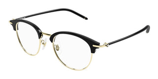 Montblanc MB0408O men Gold Pantos Eyeglasses