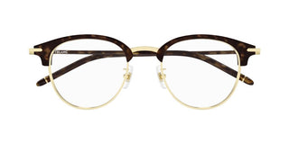 Montblanc MB0408O men Gold Pantos Eyeglasses