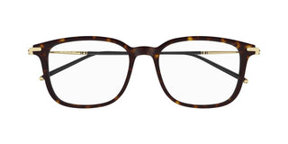 Montblanc MB0413OA men Havana Cat Eye Eyeglasses
