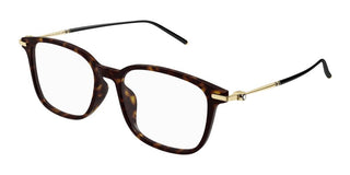Montblanc MB0413OA men Havana Cat Eye Eyeglasses