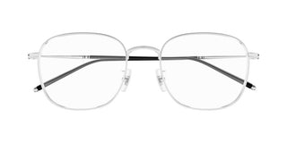 Montblanc MB0415OA men Silver Squared Eyeglasses