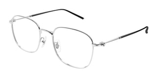 Montblanc MB0415OA men Silver Squared Eyeglasses