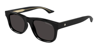 Montblanc MB0421S men Black Squared Sunglasses