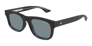 Montblanc MB0421S men Black Squared Sunglasses