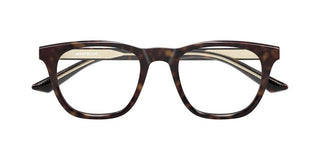 Montblanc MB0422O men Havana Squared Eyeglasses