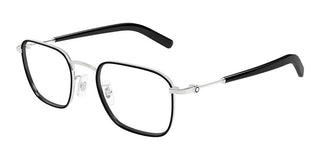 Montblanc MB0424O men Black Squared Eyeglasses