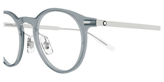 Montblanc MB0426O men Grey Round Eyeglasses