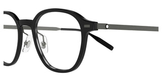 Montblanc MB0427O men Black Round Eyeglasses
