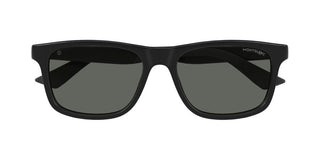 Montblanc MB0432S men Black Squared Sunglasses
