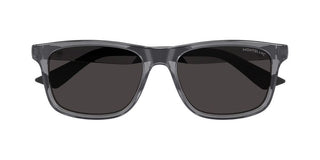 Montblanc MB0432S men Grey Squared Sunglasses