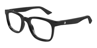 Montblanc MB0433O men Black Rectangle Eyeglasses