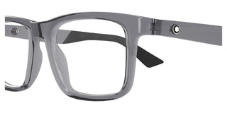 Montblanc MB0434O men Grey Rectangle Eyeglasses