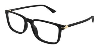 Montblanc MB0437O men Black Rectangle Eyeglasses