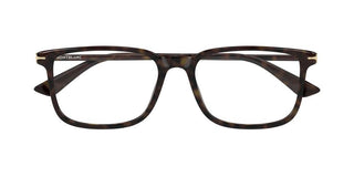Montblanc MB0437O men Havana Rectangle Eyeglasses