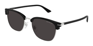 Montblanc Mb0439sa Men Black Squared Sunglasses