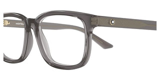 Montblanc MB0452O men Grey Squared Eyeglasses