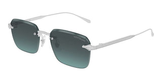 Montblanc MB0456S men Silver Squared Sunglasses