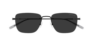 Montblanc MB0470S men Black Squared Sunglasses