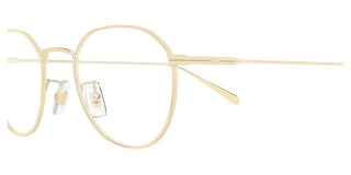Montblanc MB0476OA men Gold Round Eyeglasses