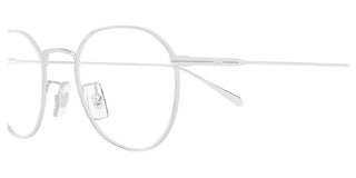 Montblanc MB0476OA men Silver Round Eyeglasses