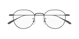 Montblanc MB0476OA men Ruthenium Round Eyeglasses