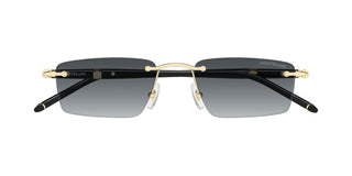 Montblanc MB0484S men Gold Squared Sunglasses