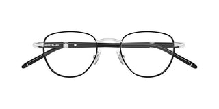 Montblanc MB0486O men Black Round Eyeglasses